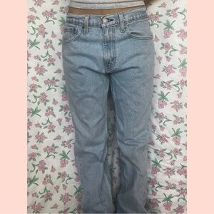 Levi Strauss Light Wash Straight Jeans